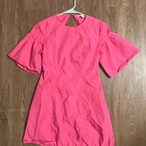 Elegant Pink Women's Dress